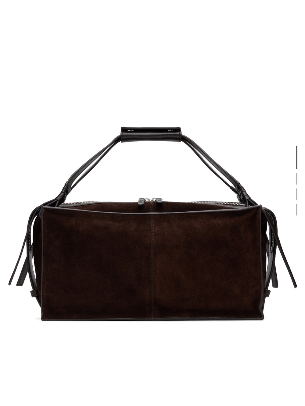 STAUD Harold Shoulder Bag - Espresso Suede - Picture 3 of 7